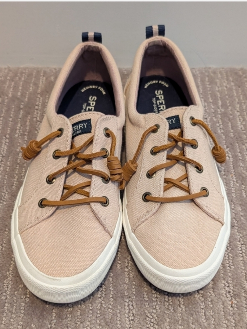Beige Sperry Crest Vibe Sneakers